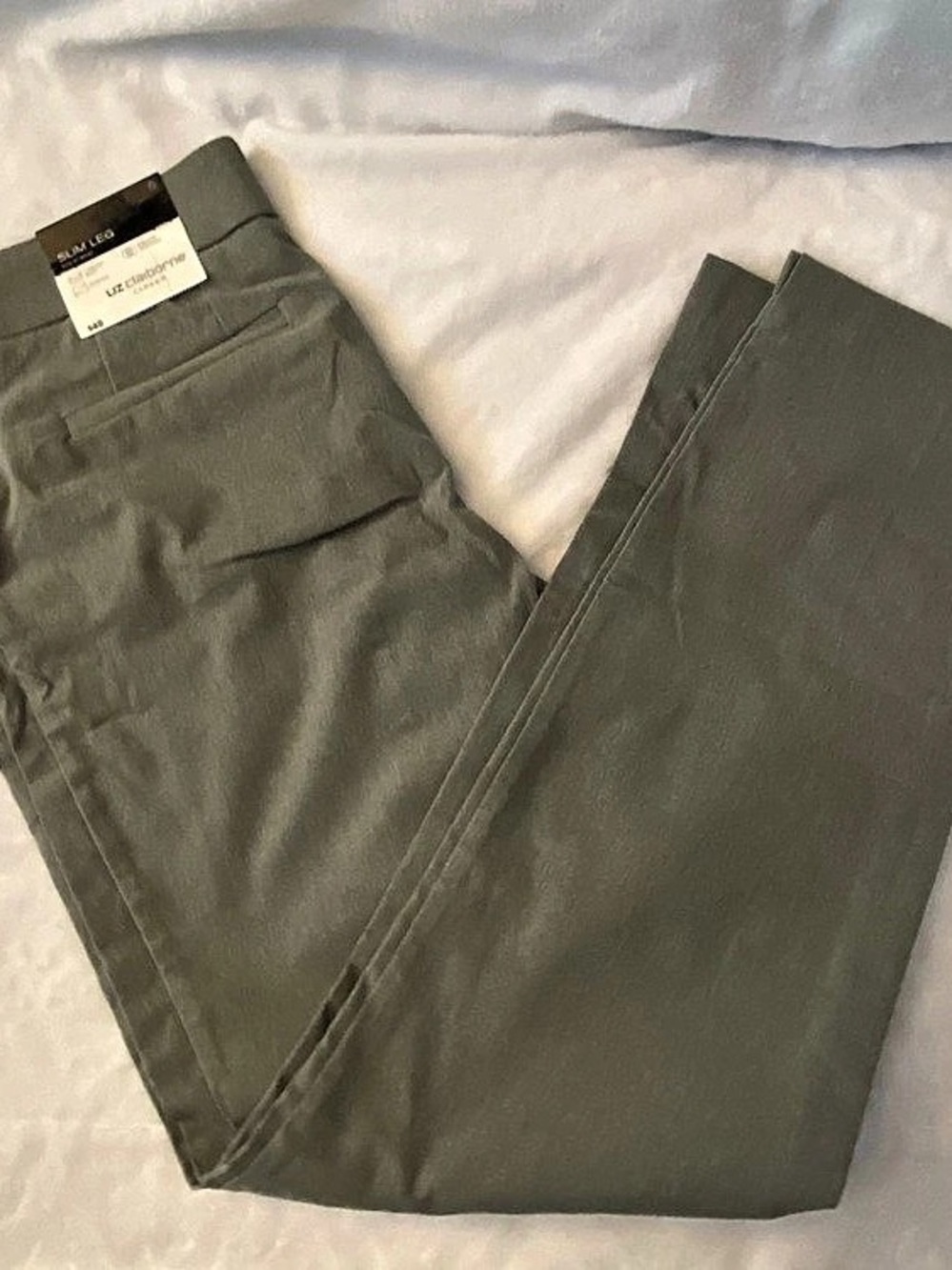 Liz Claiborne Grey Trousers Size Small NWT